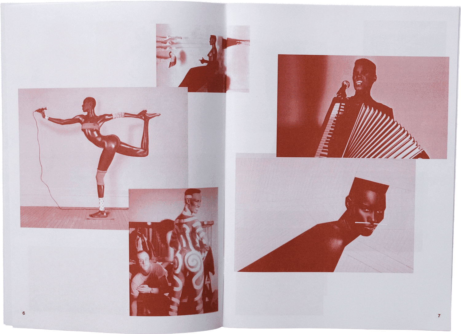 Grace Jones Identity, designed by Hugo Hoppmann, 2008 (image 4 of 14)