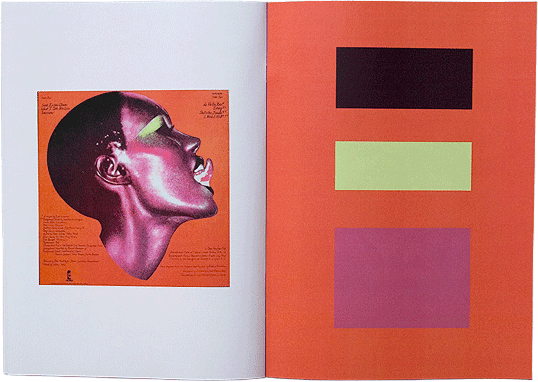 Grace Jones Identity, designed by Hugo Hoppmann, 2008 (image 12 of 14)