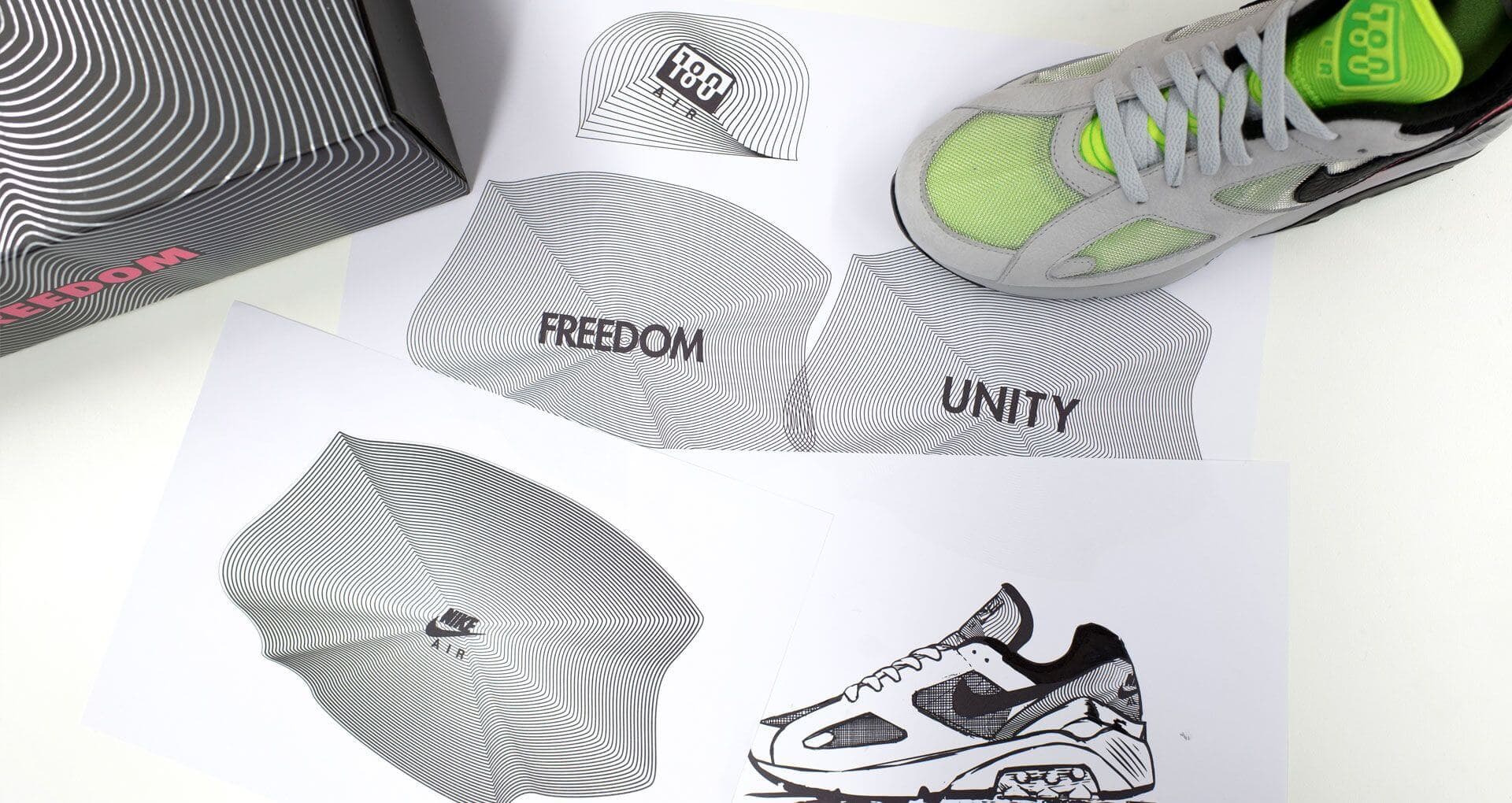 Nike Air Max 180 BLN behind the scenes